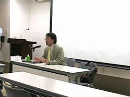 重野先生の講座の様子1