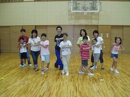 ヒップホップダンス教室の様子２