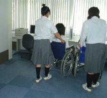 車椅子体験２