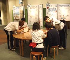 大阪歴史博物館への遠足の様子4