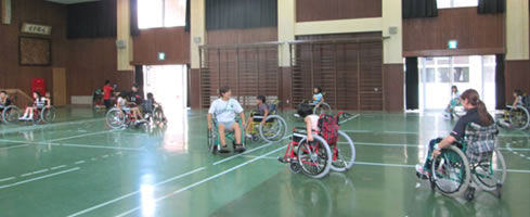 車椅子ハンドボール3