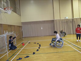 車椅子ハンドボール講座3