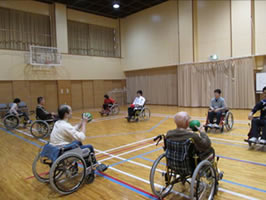 車椅子ハンドボール講座5