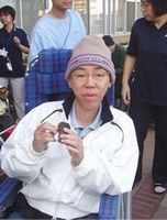 満足げな様子１