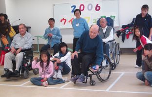 ボッチャを楽しむ2