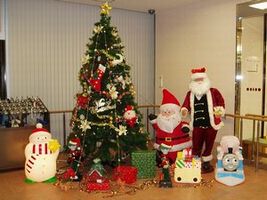 クリスマスの飾りつけ