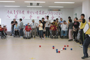 ボッチャ大会の様子4
