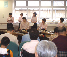 お琴の演奏風景2