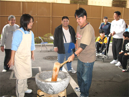 餅つき