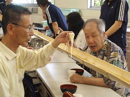 流しそうめん3