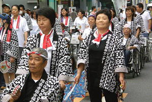 河内音頭まつり パレードの様子7