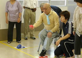 ボッチャ大会の様子2