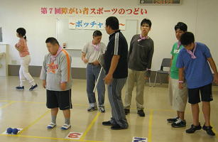 ボッチャ大会の様子3
