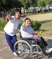 高安中学校福祉体験の様子14