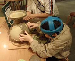 大阪歴史博物館への遠足の様子8
