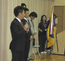八尾青年会永田理事長よりあいさつ