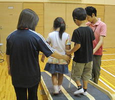 白杖体験3