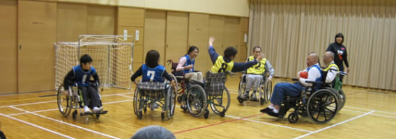車イスハンドボール4