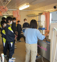 志紀中学校職業体験3