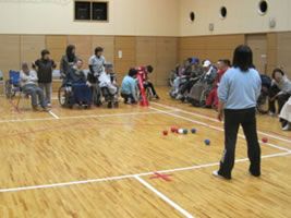 第3回ボッチャきずなリーグ大会決勝トーナメント3