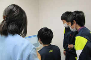 志紀中学校職業体験2