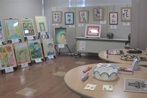 第9回愛に輝くつどい 展示1