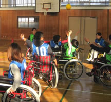 車椅子ハンドボール7
