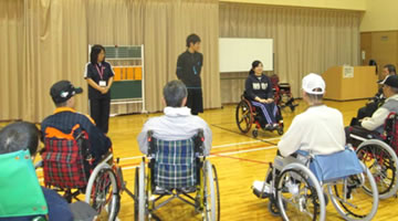障がい者スポーツ体験1