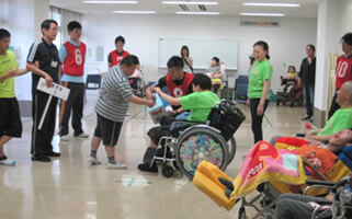 第11回障害者スポーツのつどい デイサービス1