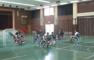 車椅子ハンドボール3