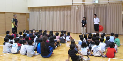 安中青少年会館 風船バレー1