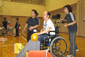 デイサービス 野球盤ゲーム1
