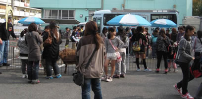秋のふれあいフェスティバル 移動動物園3