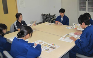 高美中学校職業体験2