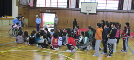 北山本小学校 出前授業1