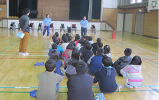 安中小学校　車椅子体験5