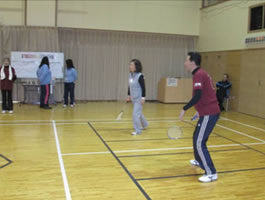 虹のかけはし バドミントン大会3