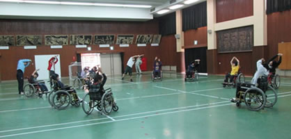 車椅子ハンドボール5