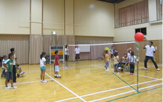 安中青少年会館 ふうせんバレー4