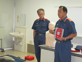 応急救命手当訓練1