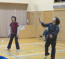虹のかけはしバドミントン大会5