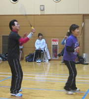 虹のかけはしバドミントン大会4