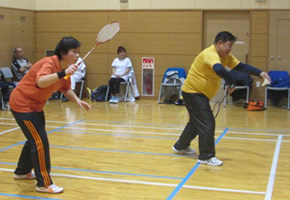 虹のかけはしバドミントン大会7