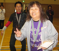 虹のかけはしバドミントン大会10
