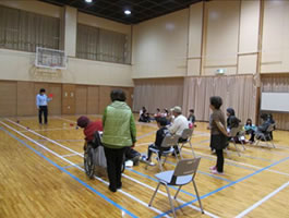 高美南小学校ボッチャ交流2