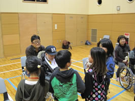 高美南小学校ボッチャ交流6