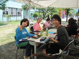 第13回障がい者スポーツのつどい~ボッチャ大会~ボランティア7
