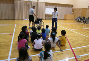 安中青少年会館ふうせんバレー講座1