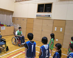 安中青少年会館パレットクラブ(車イスハンドボール)2
