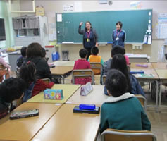 北山本小学校出前授業1